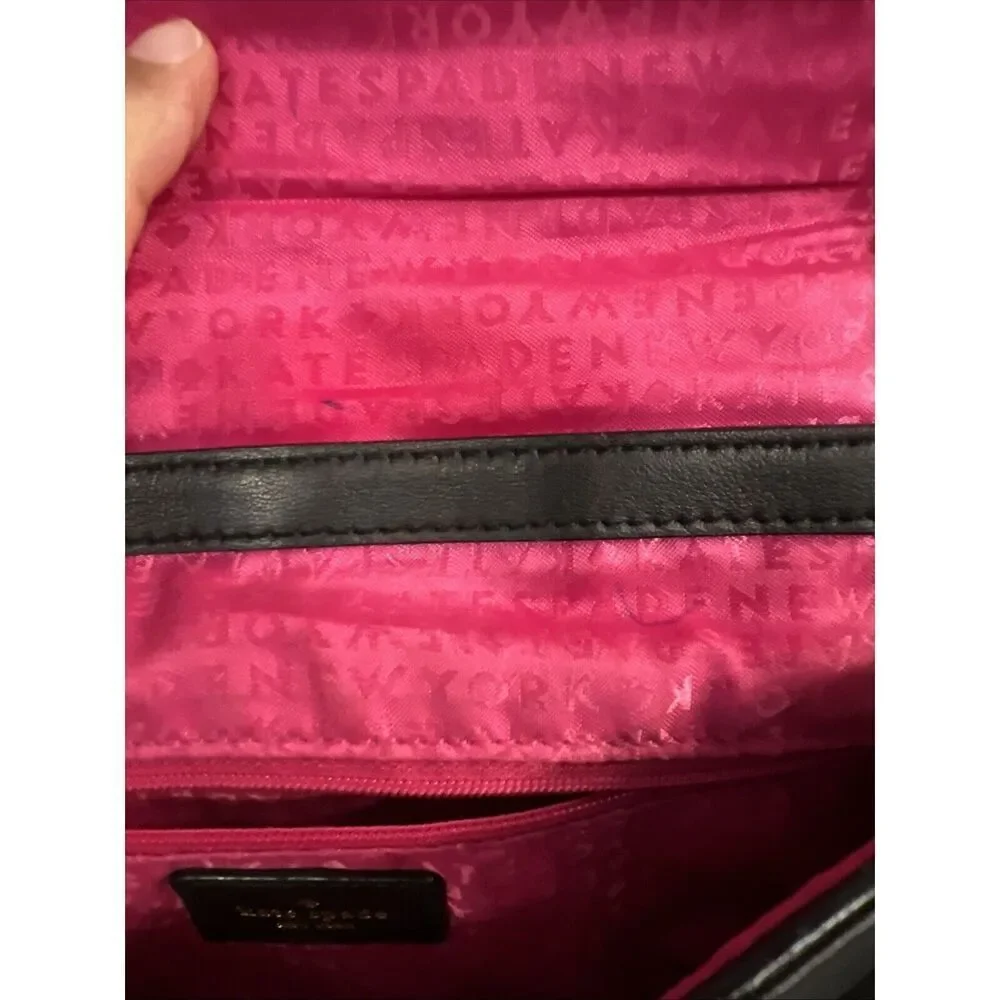 KATE SPADE CYNTHIA‎ ASTOR COURT BLACK PURSE HANDBAG SHOULDER BAG